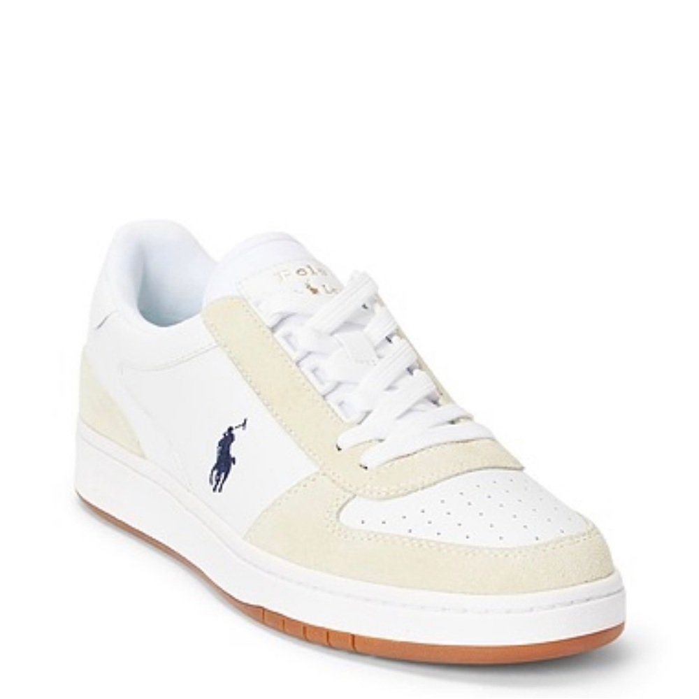 POLO LEATHER & SUEDE SNEAKER 🇺🇸1 Hour Sale🇺🇸